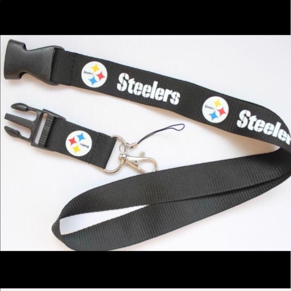 TWO (2) Pittsburgh Steelers Lanyards/Keychains - Picture 7 of 8